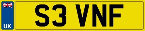 Caterham seven number plate - caterham,