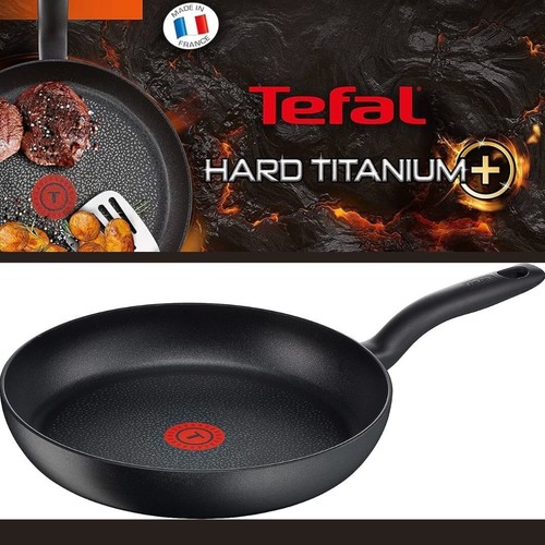 Tefal 24cm black titanium - 24cm, titanium+