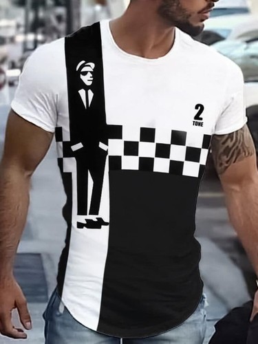 Ska tone man checkerboard - man,