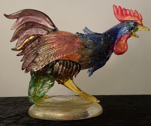 Fabulous murano glass rooster - fabulous,