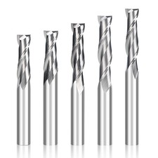 2 Flute Carbide Spiral Router Bit 4mm 6mm Shank End Mill for Wood Carving Cutter