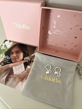 ChloBo Silver Double Heart