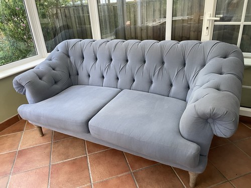 Loaf seater sofa china - seater, blue