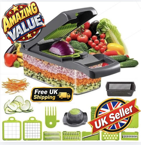 Vegetable chopper - 16-in-1,