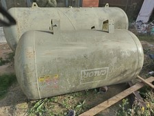 Decommissioned LPG gas tank 