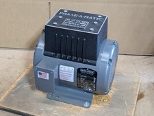 Phase-A-Matic Rotary Phase Converter 3 HP 208-230v CNC PAC-3