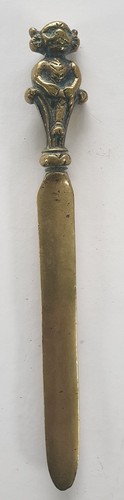 A169 vintage brass lincoln - a,