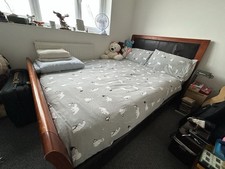 Double Bed with Mattress &