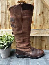 Dubarry Clare Boots Gore-Tex Brown Leather Waterproof Womens Uk 6.5 EU 40