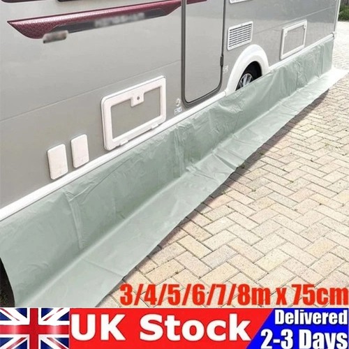 Caravan awning draught skirt - awning,