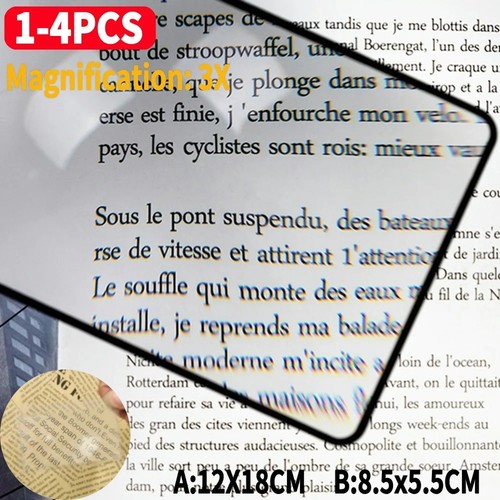 Book magnifier for reading - book,