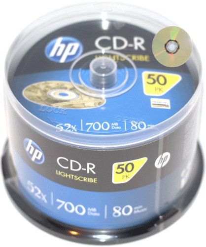 Lightscribe premium r - hp, cd-r