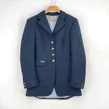 Pikeur Show Jacket Womens UK 10 Navy Blue Competition Riding Blazer GB 22