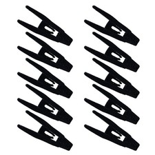  10pcs Velvet Hangers Clips Flocked Suit Skirt Pant Clothes Hangers For Home