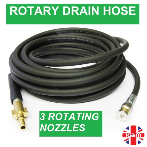 Drain cleaning hose with - 8m,