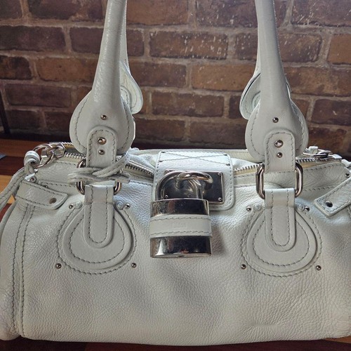 Chloe paddington handbag white - chloe,