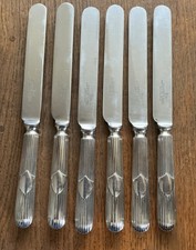6 Antique Silver Plated Walker
