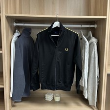 Fred Perry Mens Full-Zip Track