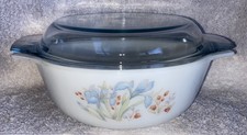 Vintage pyrex england blue - pyrex,