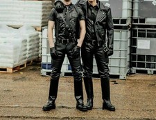 Men's Real Leather Trouser