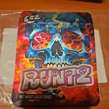 X50 Mylar Bags  3.5g  CaliPacks Resealable