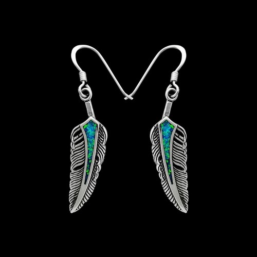 925 sterling silver - 925, feather