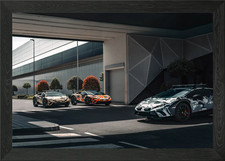 lamborghini huracan Framed