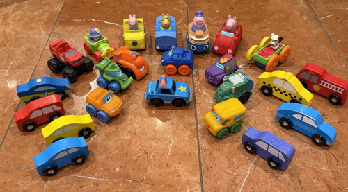 Melissa doug wood cars - &,