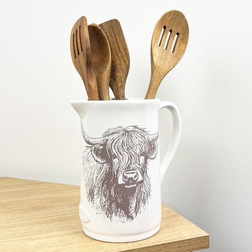 Utensil holder ceramic pot - utensil,