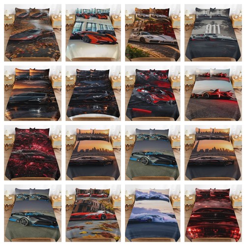 Racing car quilt duvet - car,