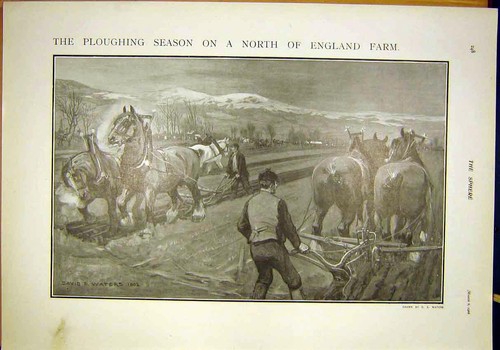 Original old antique - old, print