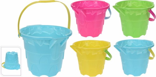 Giant beach bucket sand castle - giant,