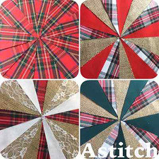 TARTAN FABRIC BUNTING. BURNS NIGHT. HOGMANY.ANY LENGTH.HESSIAN.