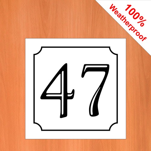 Weatherproof self adhesive - 4",