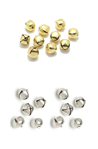 10mm jingle bells gold - jingle,