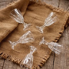 5×Cristal d arques Villeneuve