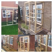 3 sided catio lean too with
