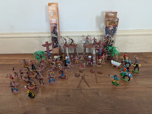 Cowboys and indians plastic - indians,