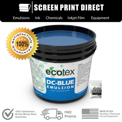 Ecotex dual cure - cure, blue