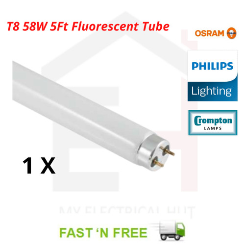 58w 5ft fluorescent tube - 58w,