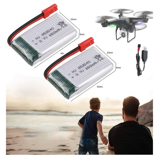 2pcs 650mah 25c - 650mah,