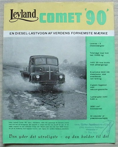 Leyland comet diesel trucks - diesel,