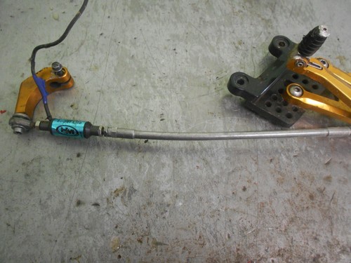 Yamaha rear sets - rear, (5vy)