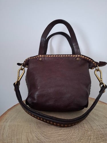 Campomaggi leather bag - campomaggi, dark