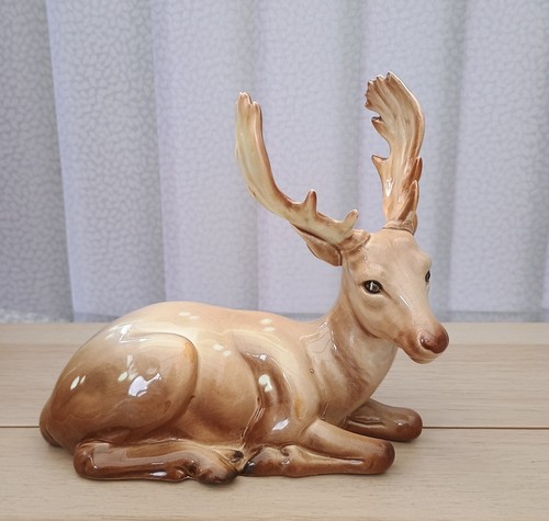 Pottery beswick stag - beswick, (954)