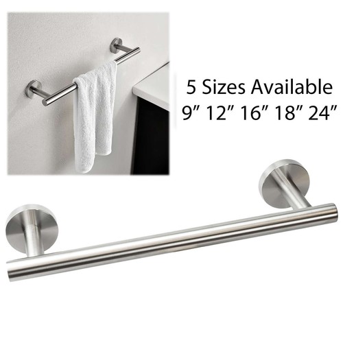 Modern brushed nickel towel - brushed,