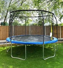 AIRZONE 12FT 14FT 15FT TRAMPOLINE BED WITH ENCLOSURE  NET + FREE MISTER