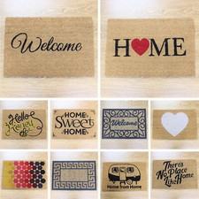 Natural Coir Non Slip Welcome