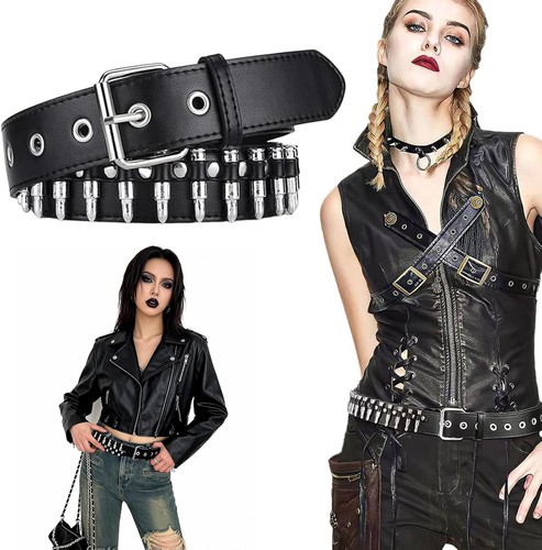 Studded bullet belt for - for, &