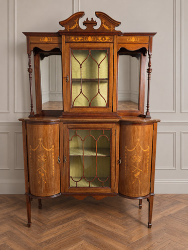 Antique edwardian inlaid - an,